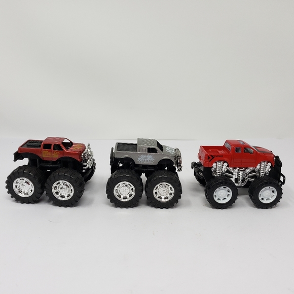 Toys Plastic Monster Trucks Poshmark